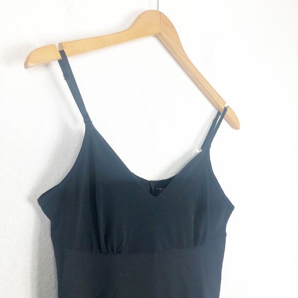 Commando Control Black Two-Faced Tech Control Full Slip Dress Large Shape-wear - Picture 6 of 13